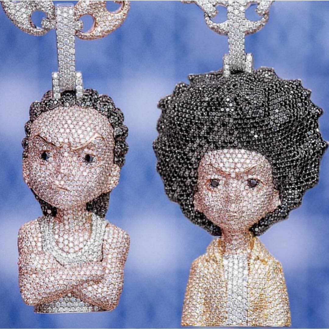 Iced Out The Boondocks Necklace 7