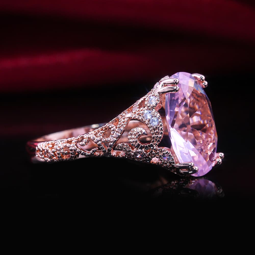 Pink Cubic Zirconia 6