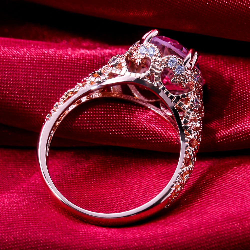 Pink Cubic Zirconia 4