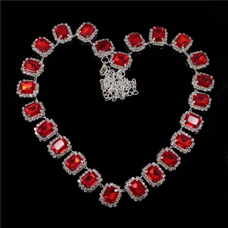 Colorful Diamond Necklace 2
