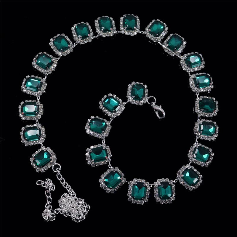 Colorful Diamond Necklace 3