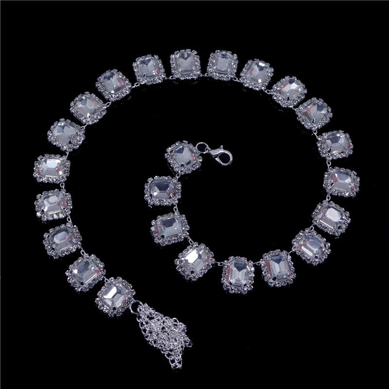 Colorful Diamond Necklace 4