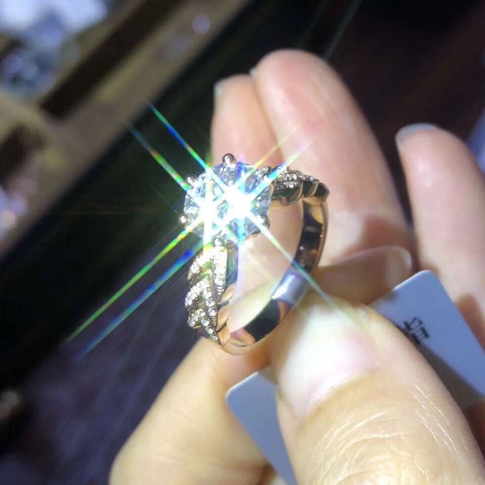 Moissante Diamond Ring
