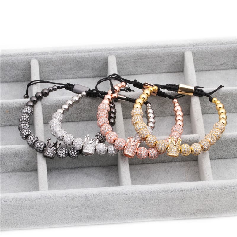Fashion Crown Zircon Bracelet 8