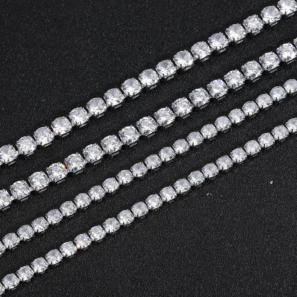 Spring-clasp Zircon Bracelet 6