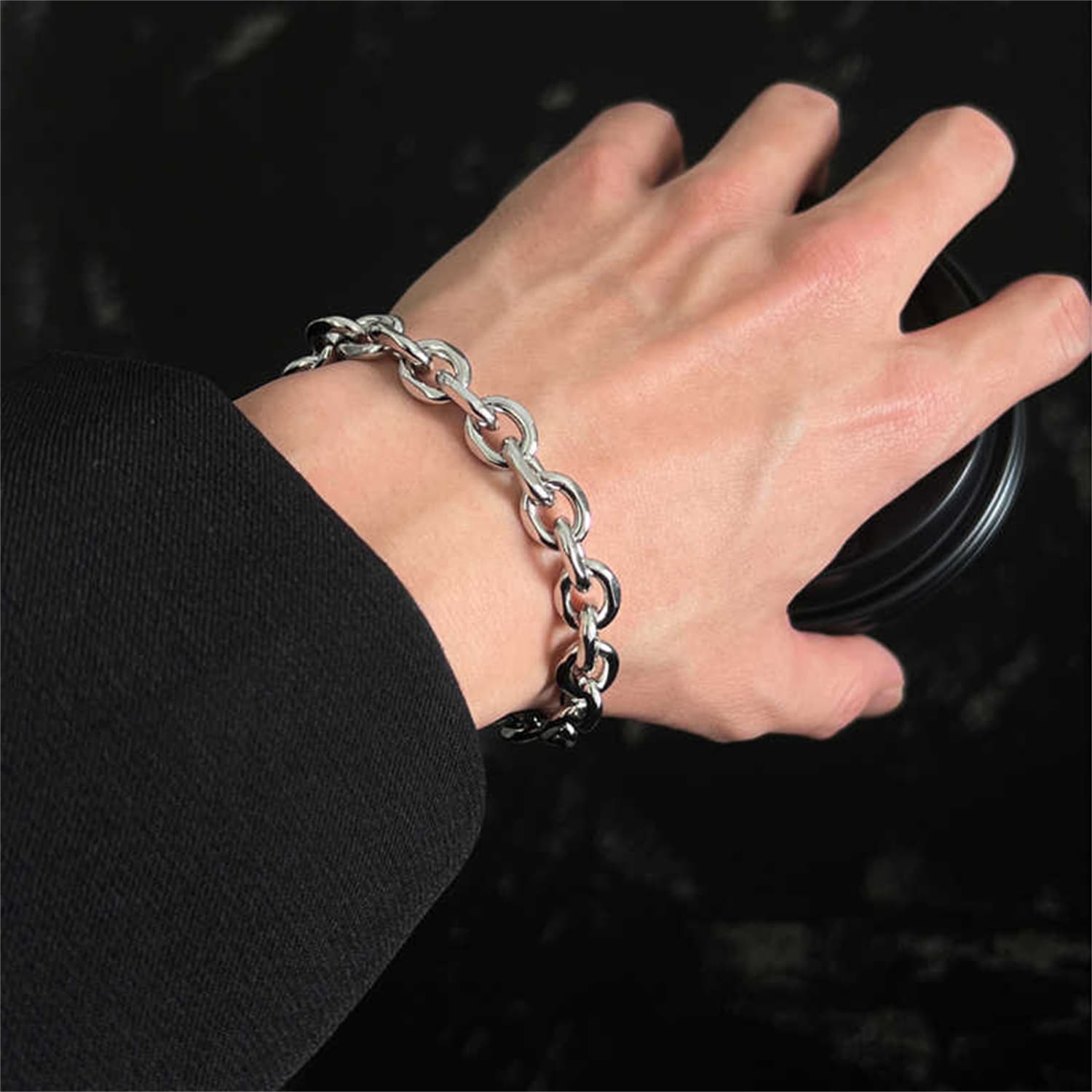 Silver Cuba Bracelet 6
