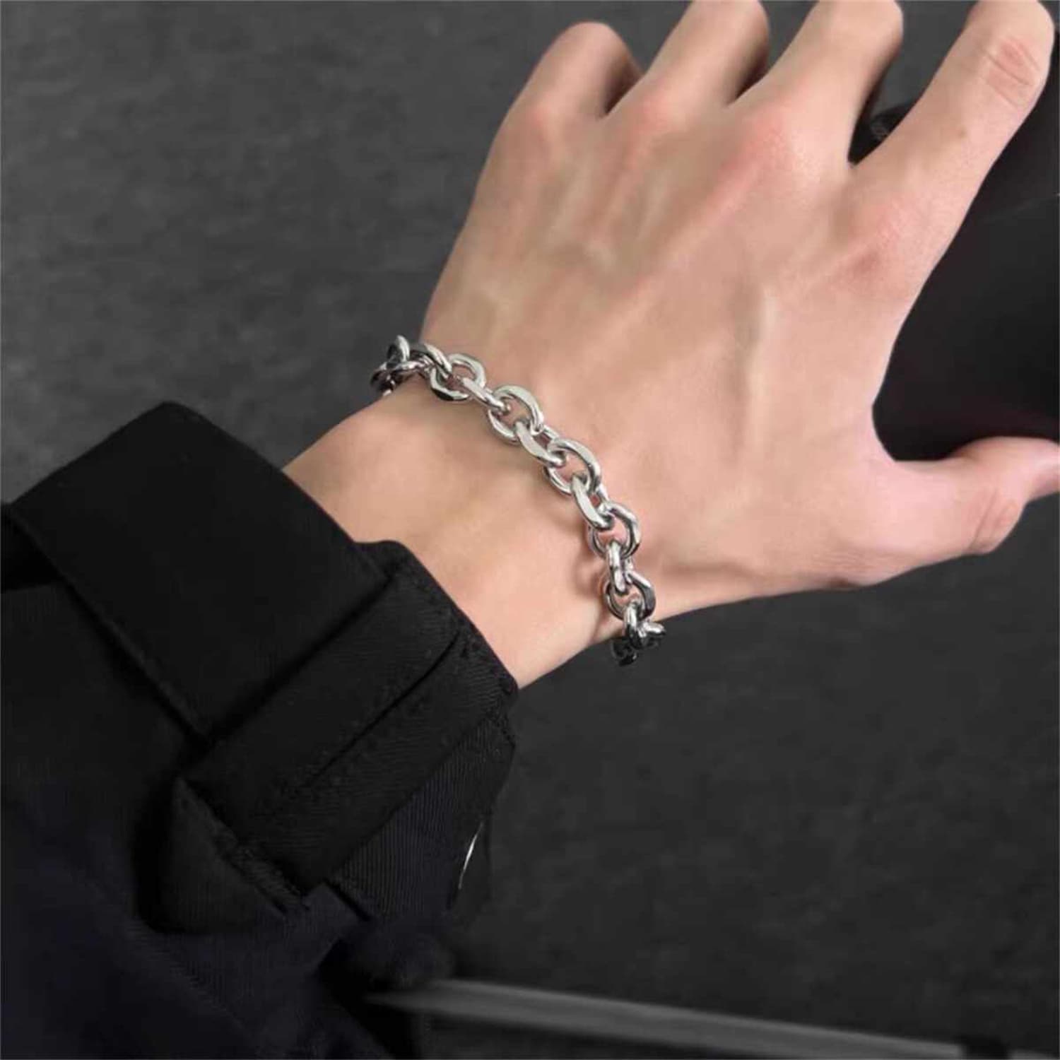 Silver Cuba Bracelet